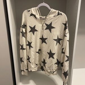 Peach love boutique quarter zip hoodie. Can be dressed up or down!